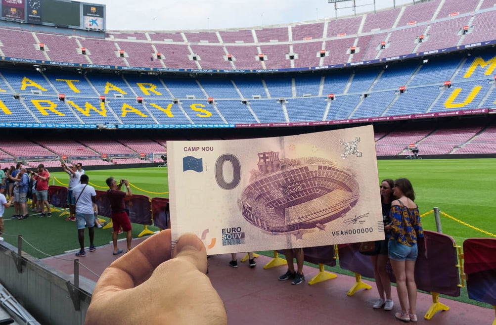 Europa Press: FC Barcelona edita uma nota do Camp Nou – Billetes 0 Euros