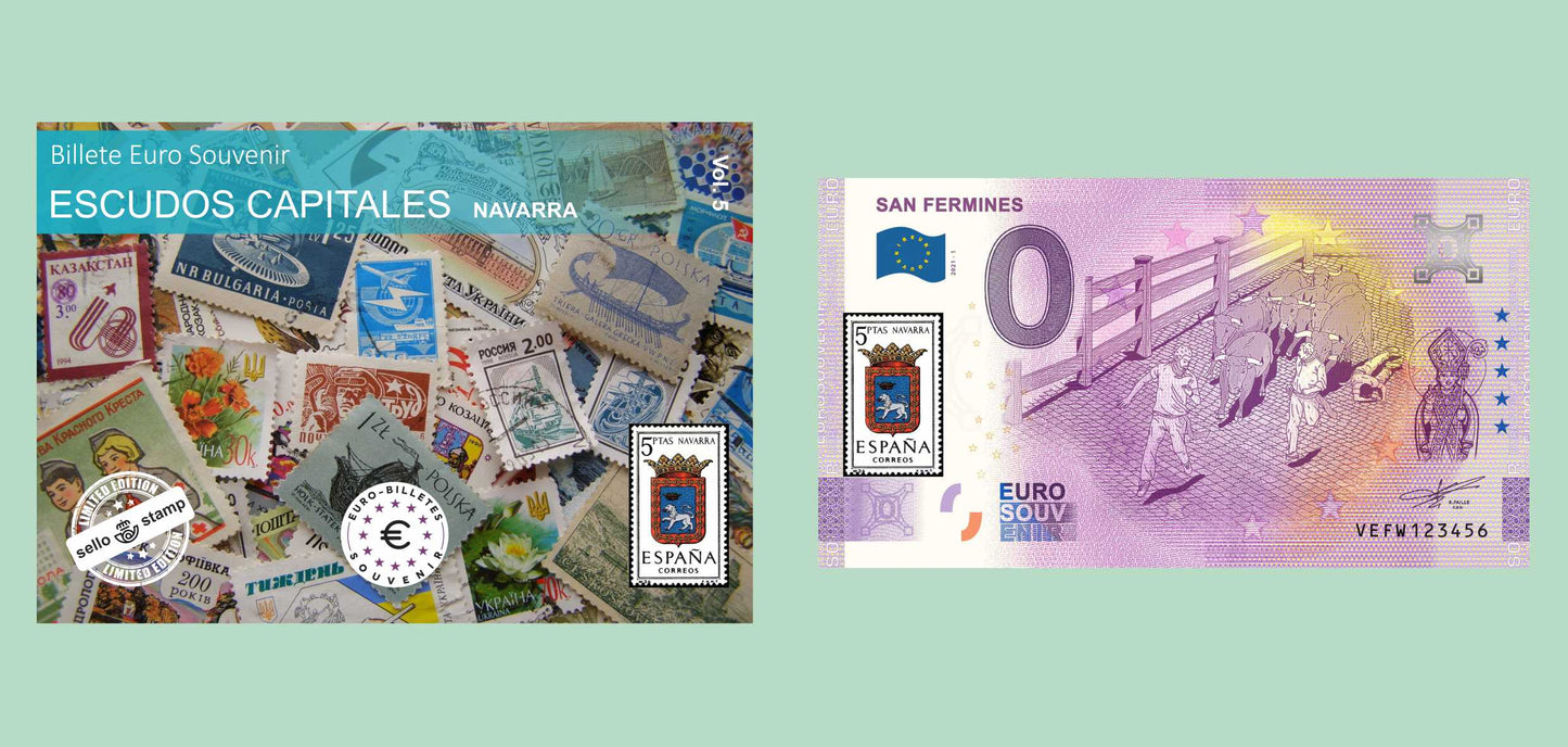 Collector's pack serie Escudos Capitales España, 6 billetes