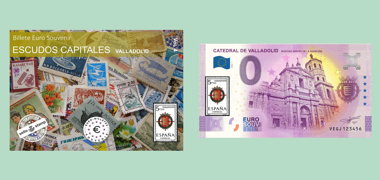 Collector's pack serie Escudos Capitales España, 6 billetes