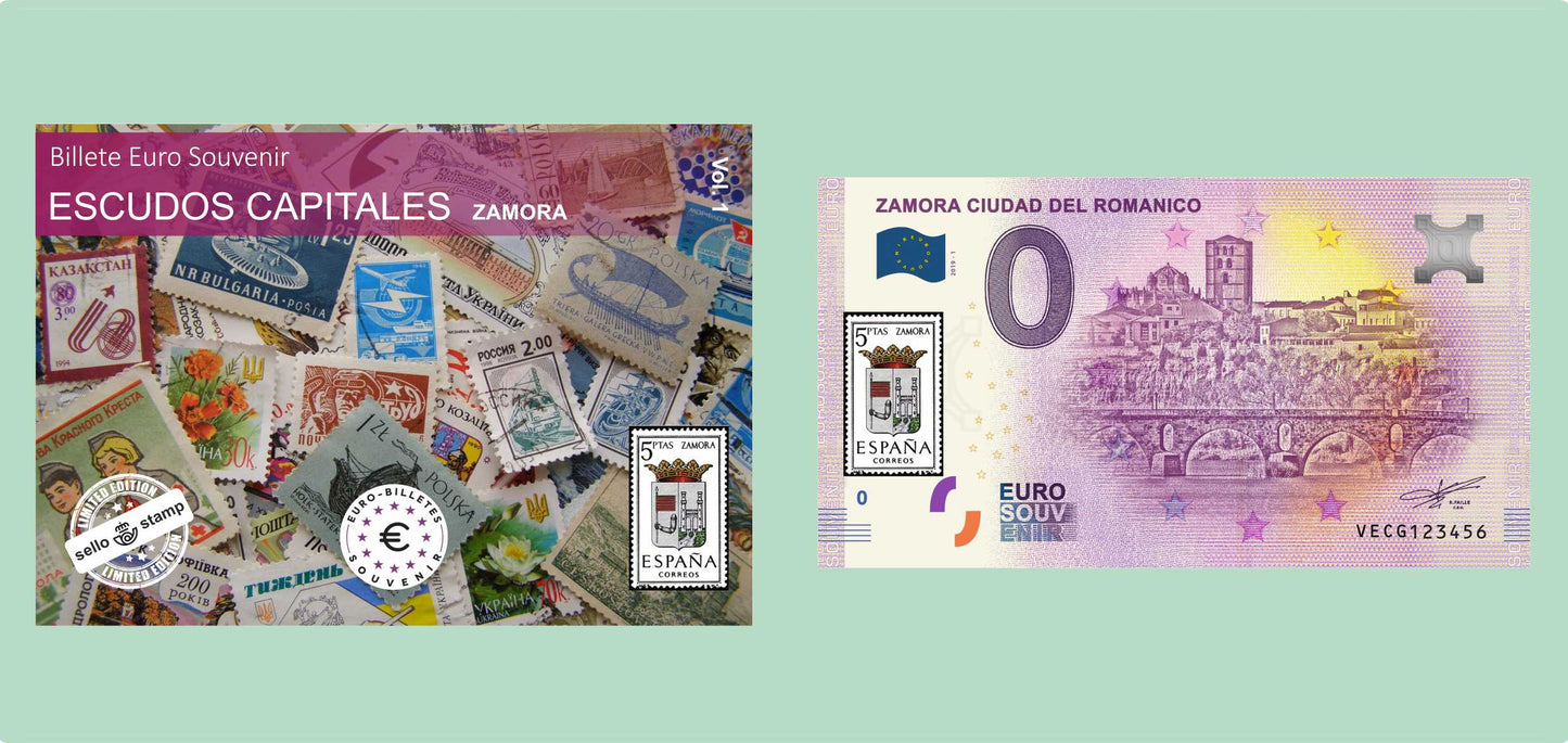 Collector's pack serie Escudos Capitales España, 6 billetes