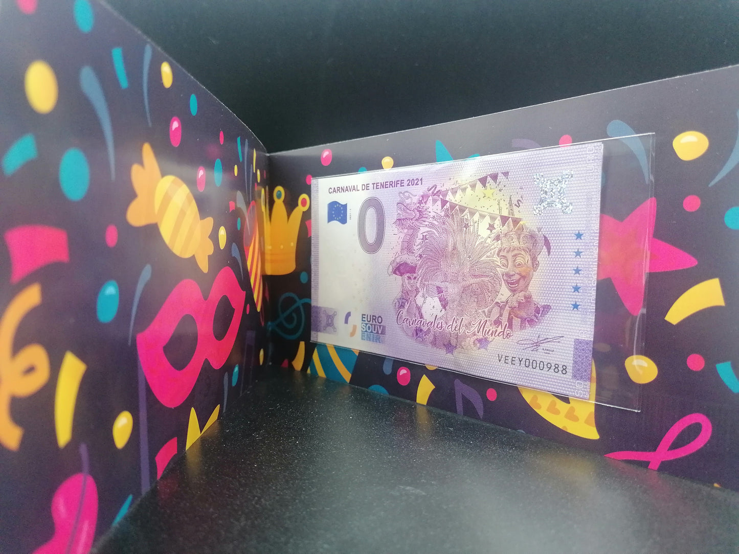 Billete Euro Souvenir - CARNAVAL DE TENERIFE 2021