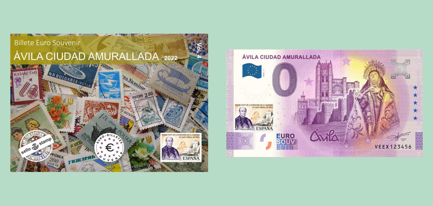 Collector's pack serie Sellos Momentos España, 6 billetes