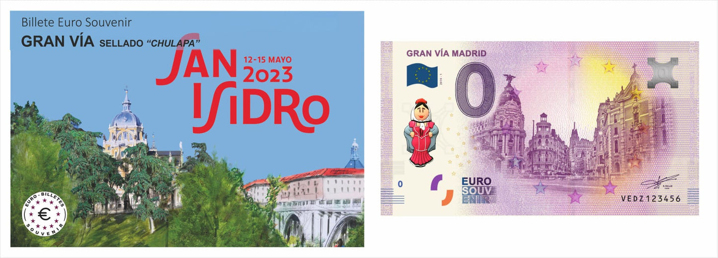 Collector's pack serie San Isidro 2023, 3 billetes misma terminación