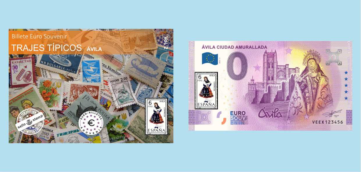 Collector's pack serie Trajes Regionales, 6 billetes misma terminación