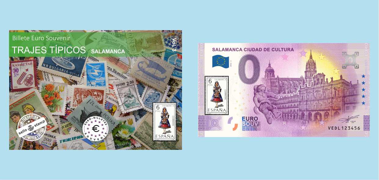 Collector's pack serie Trajes Regionales, 6 billetes misma terminación