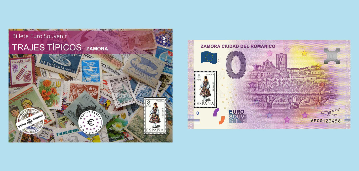 Collector's pack serie Trajes Regionales, 6 billetes misma terminación