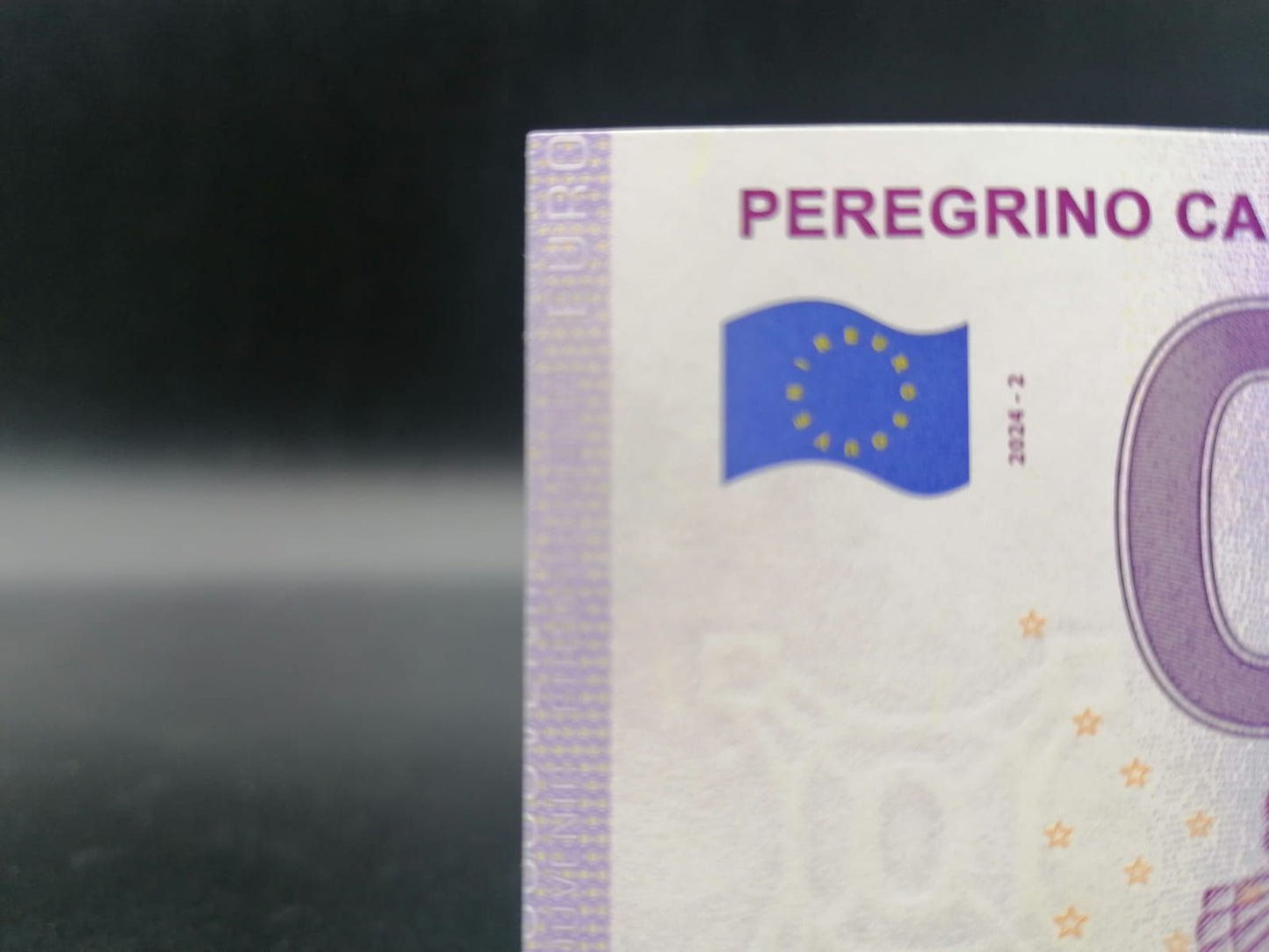 Billete Euro Souvenir - PEREGRINO CAMINO DE SANTIAGO 2024-2