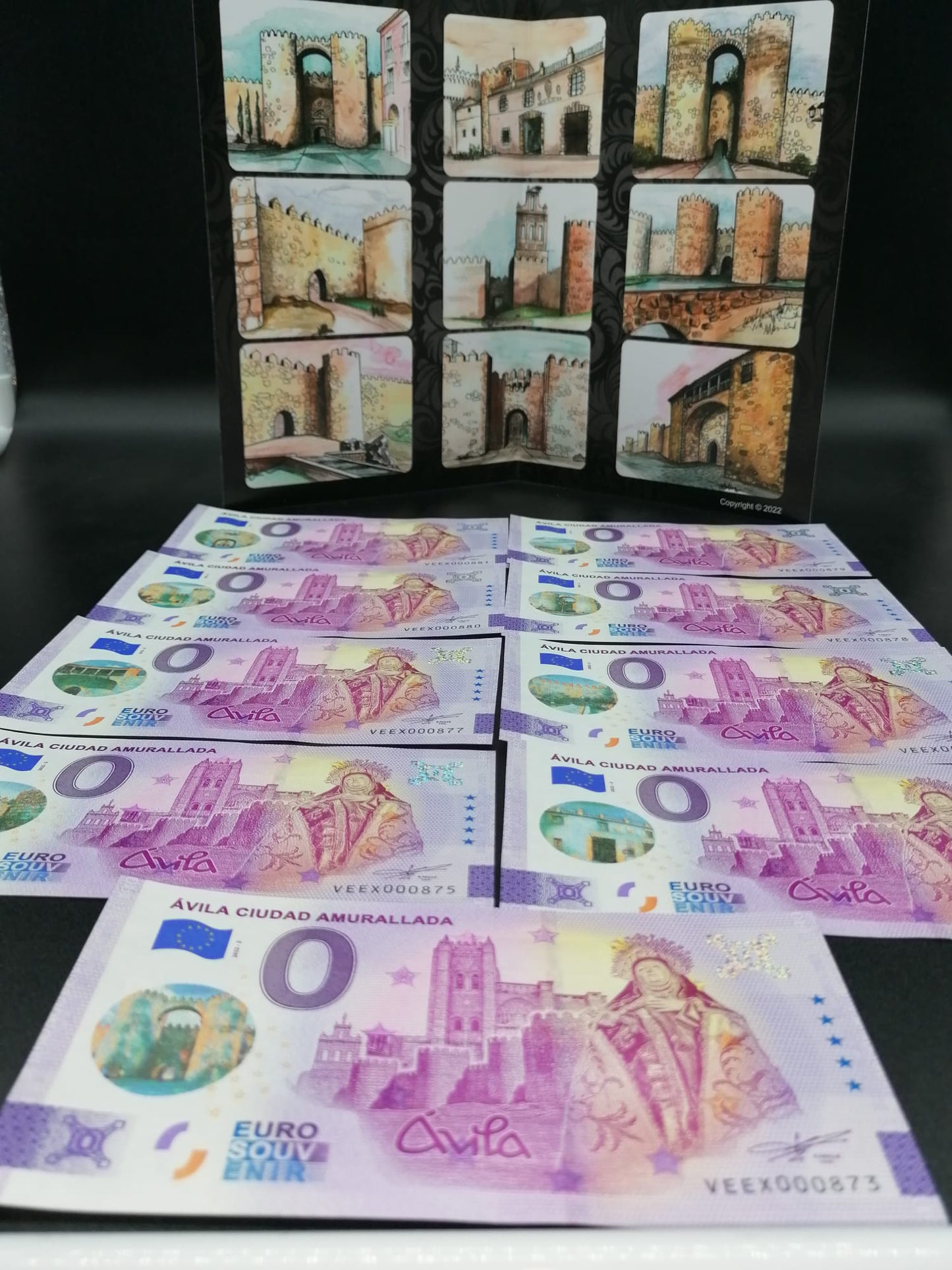 Edición 2022 - Pack Puertas Ávila Ciudad Amurallada 9 billetes