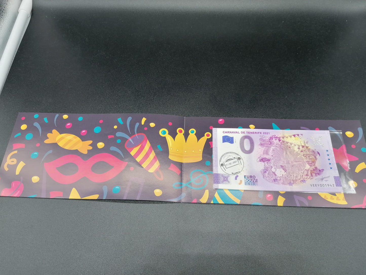 Edición 2021 Souvenir Carnaval de Tenerife Ed. Limitada sello correos