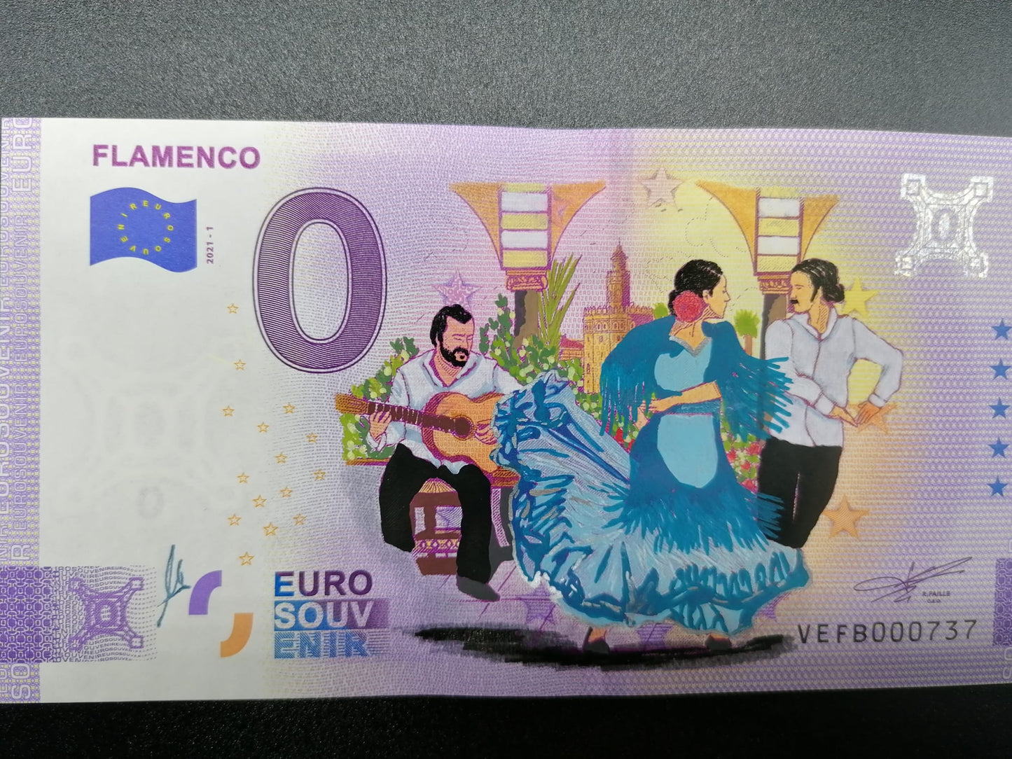 Edición Collectors 2021 Flamenco en Díptico pintado a mano