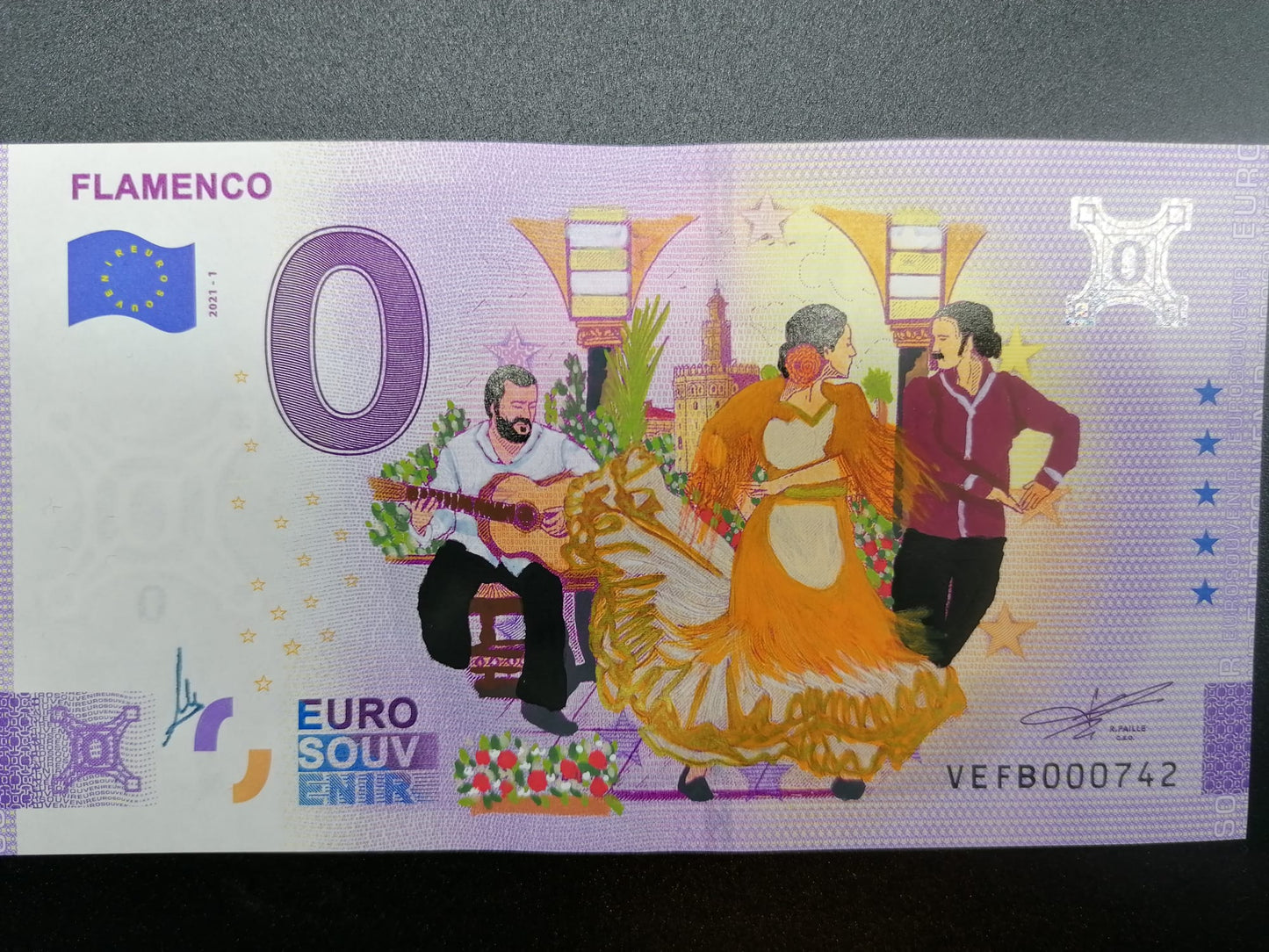 Edición Collectors 2021 Flamenco en Díptico pintado a mano