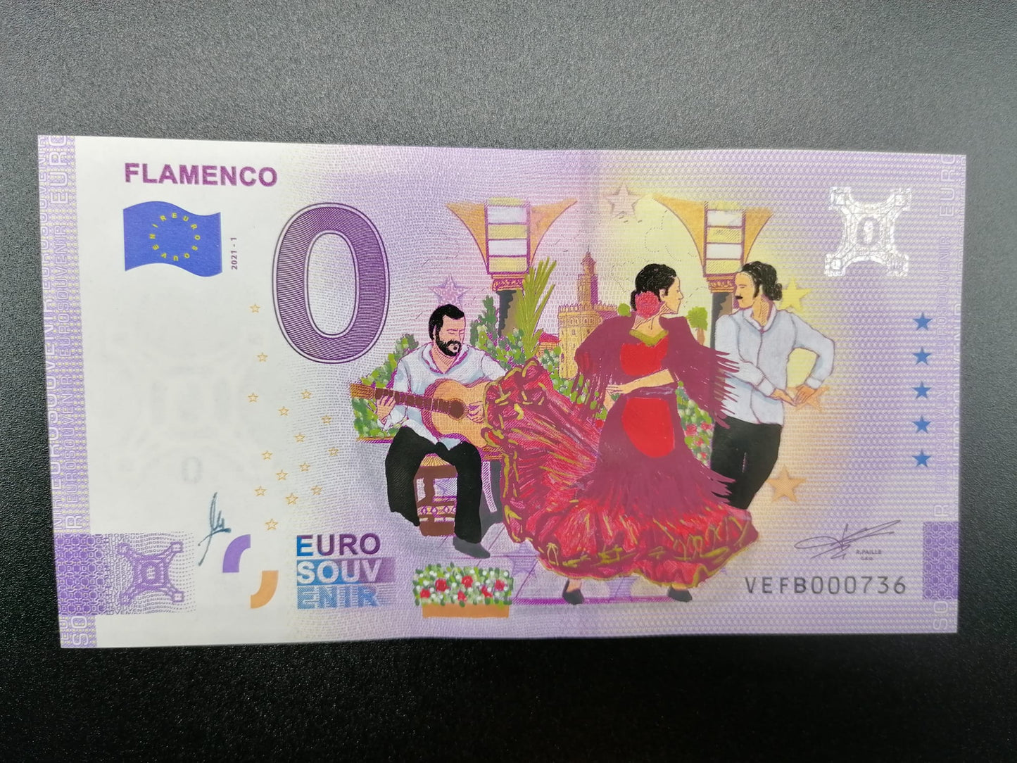 Edición Collectors 2021 Flamenco en Díptico pintado a mano