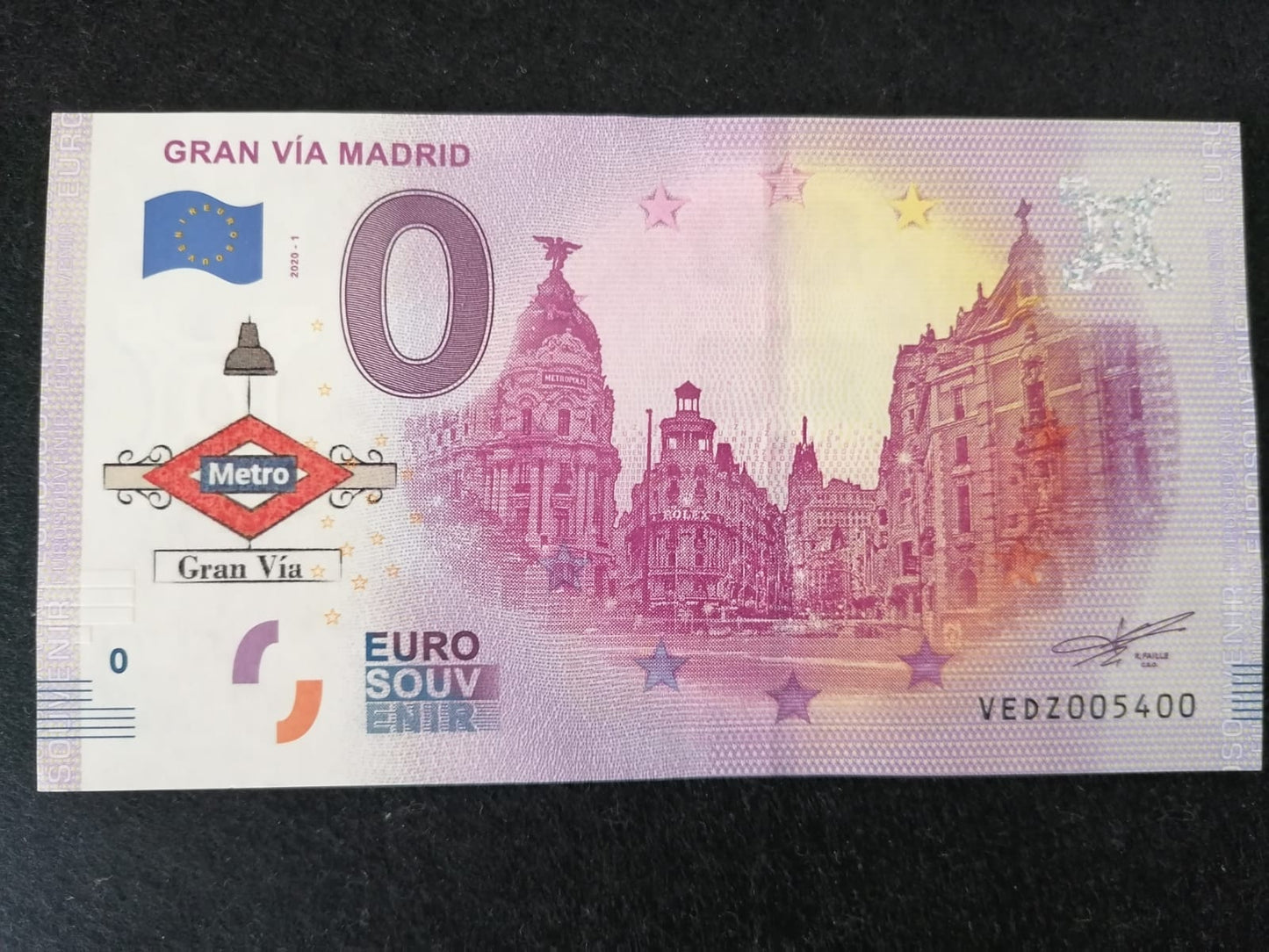 Collector's serie metro madrid 2022, GRAN VIA