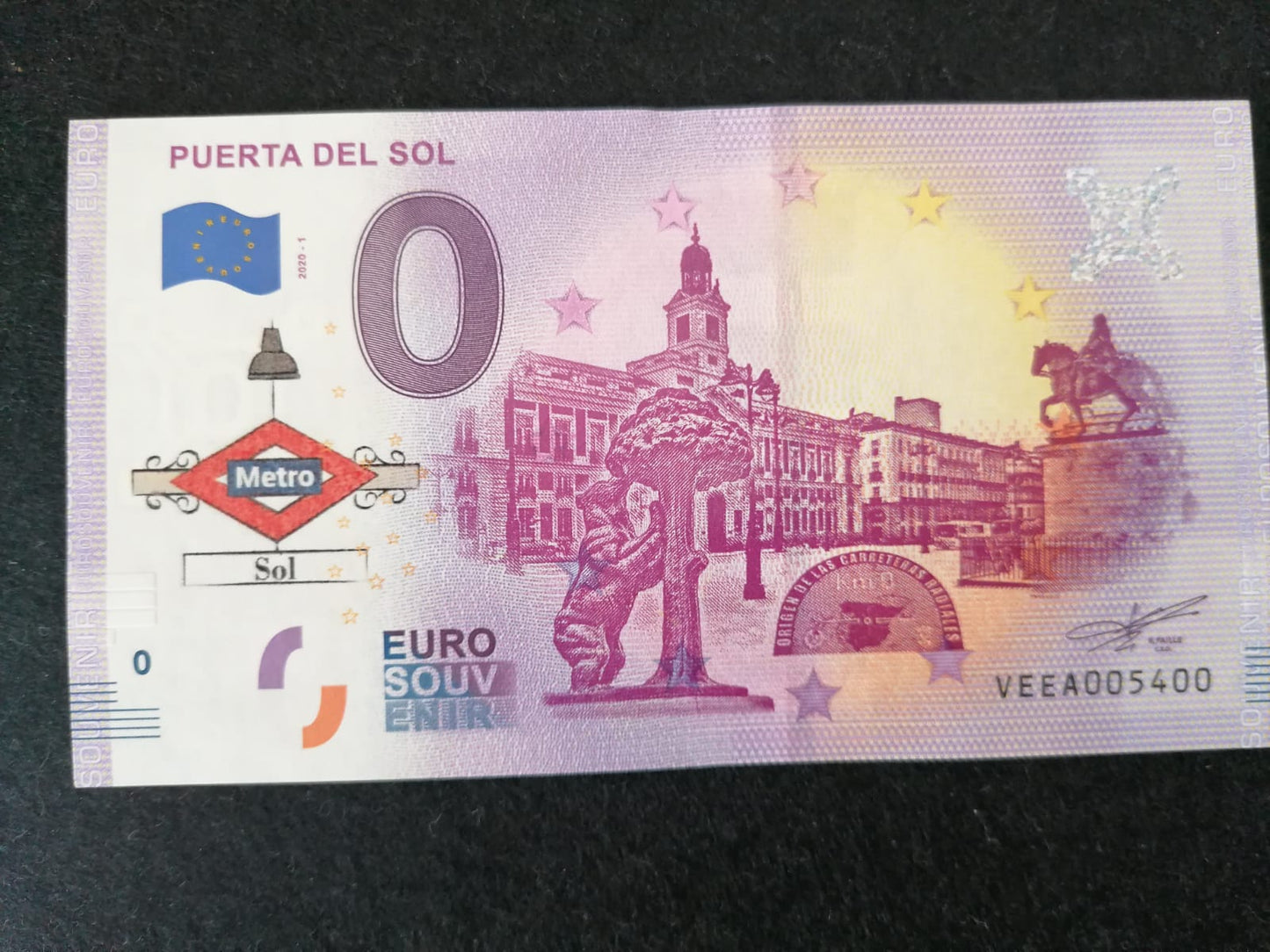 Collector's serie metro madrid 2022, PUERTA DEL SOL