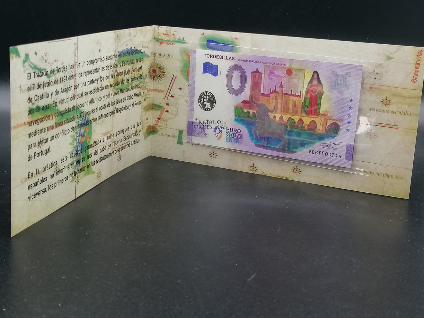 Edición 2021- Tordesillas villa del tratado y residencia de reyes. Pintado a mano