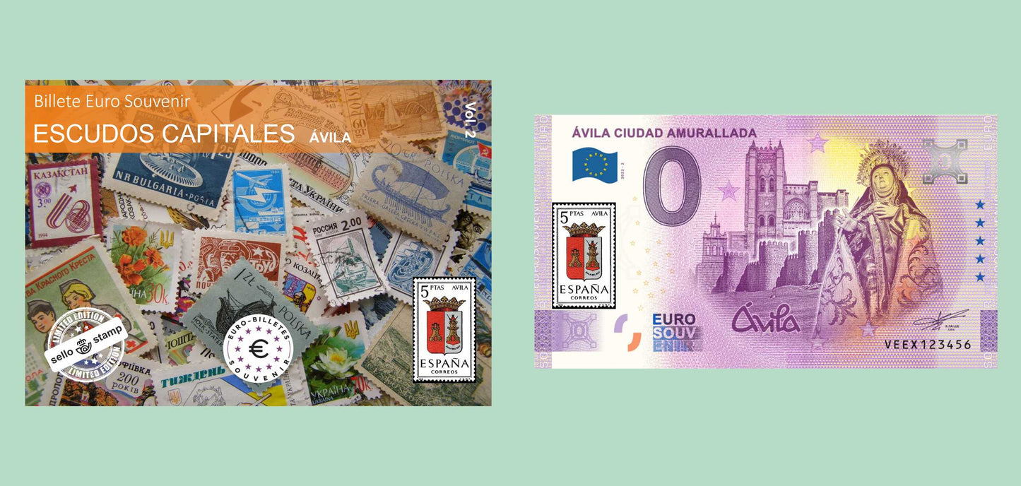 Collector's pack serie Escudos Capitales España, 6 billetes