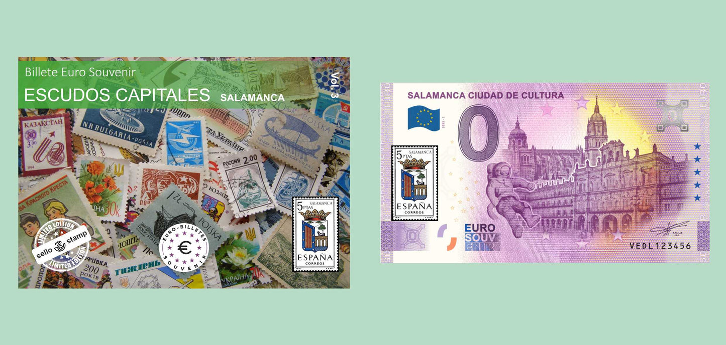 Collector's pack serie Escudos Capitales España, 6 billetes