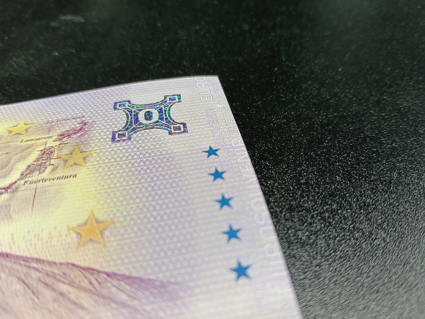 Billete Euro Souvenir Islas Canarias - Tenerife 2026 plata