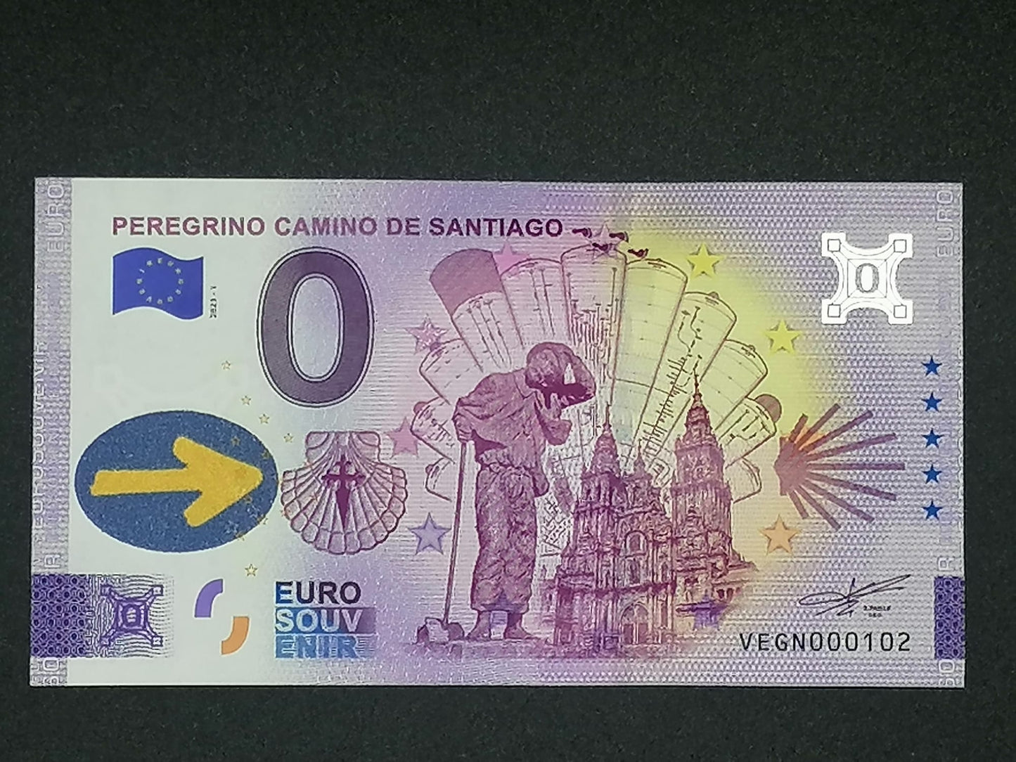 Edición 2023 - Pack Peregrino Camino de Santiago 3 billetes sellados