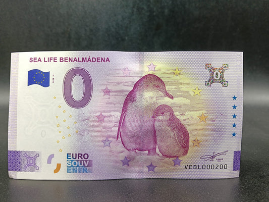 Edición 2026. Billete Euro Souvenir - Pingúino plata 2026-4