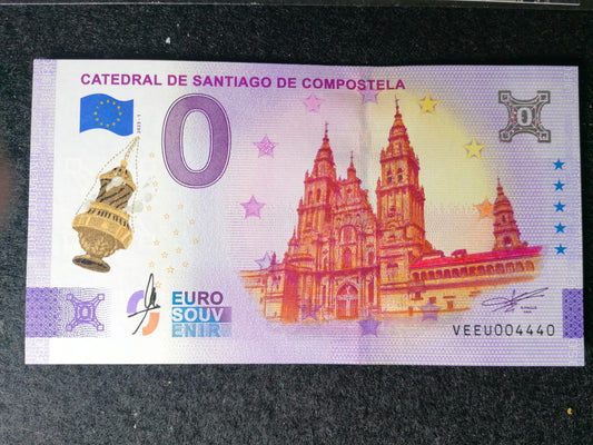 Catedral de Santiago de Compostela. Pintado a mano