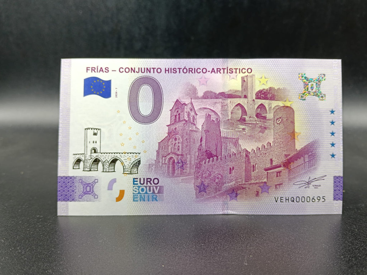 Edición 2026. Billete Euro Souvenir - Frias sellado
