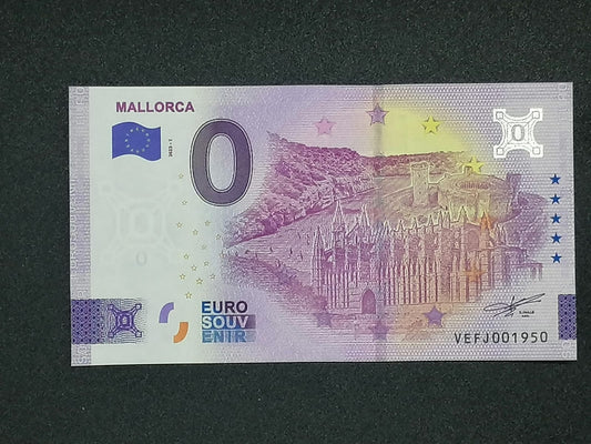 Billete Euro Souvenir - MALLORCA 2023.2