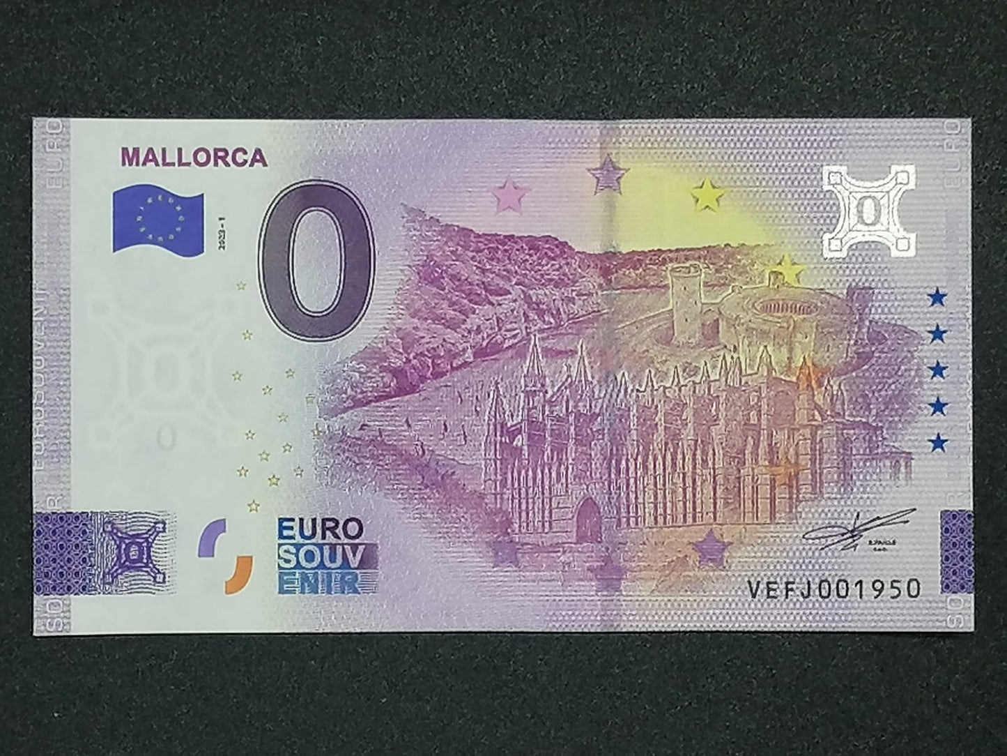 Billete Euro Souvenir - MALLORCA 2023.2