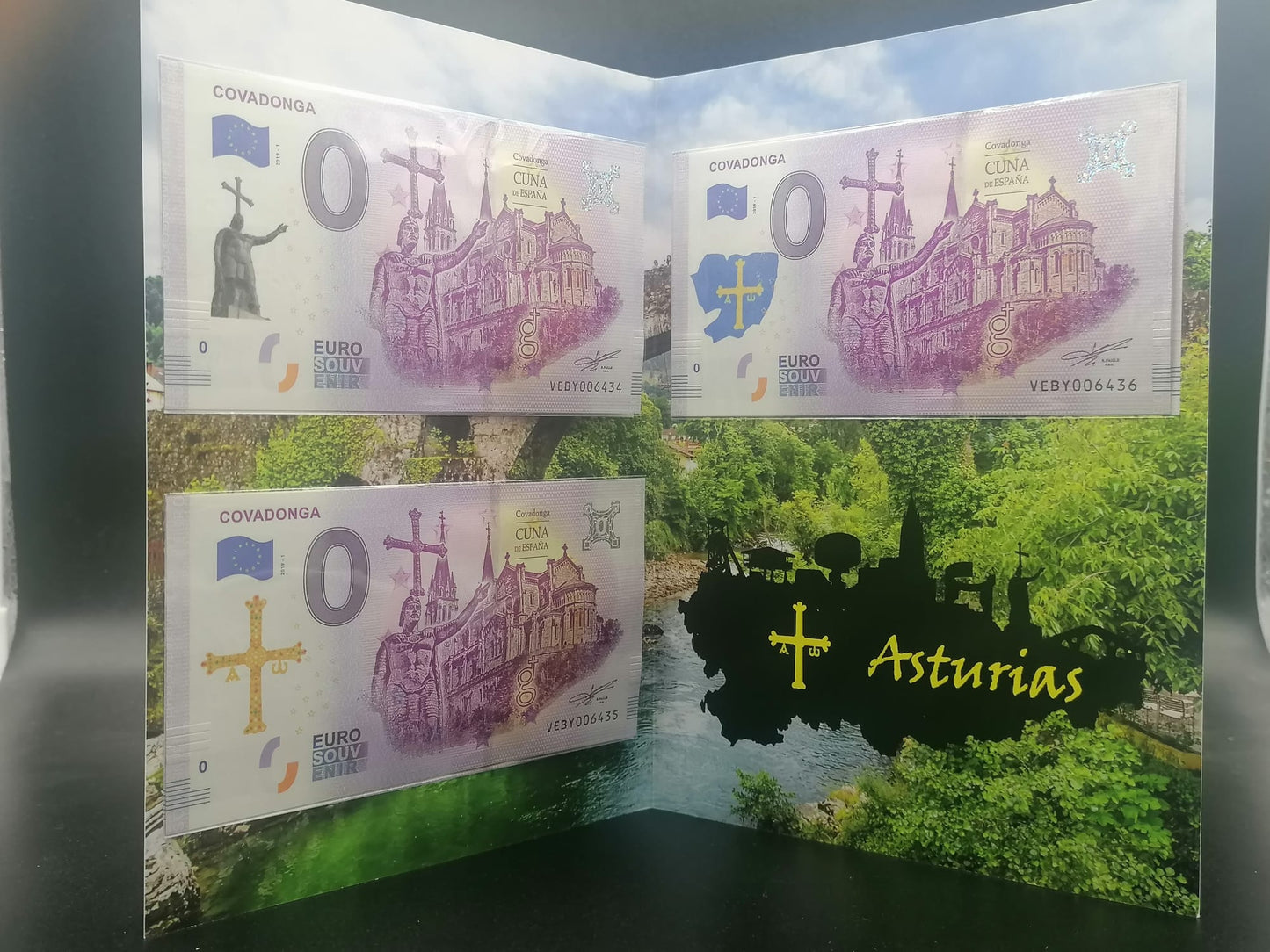 Edición 2024 - Pack Covadonga 3 billetes sellados