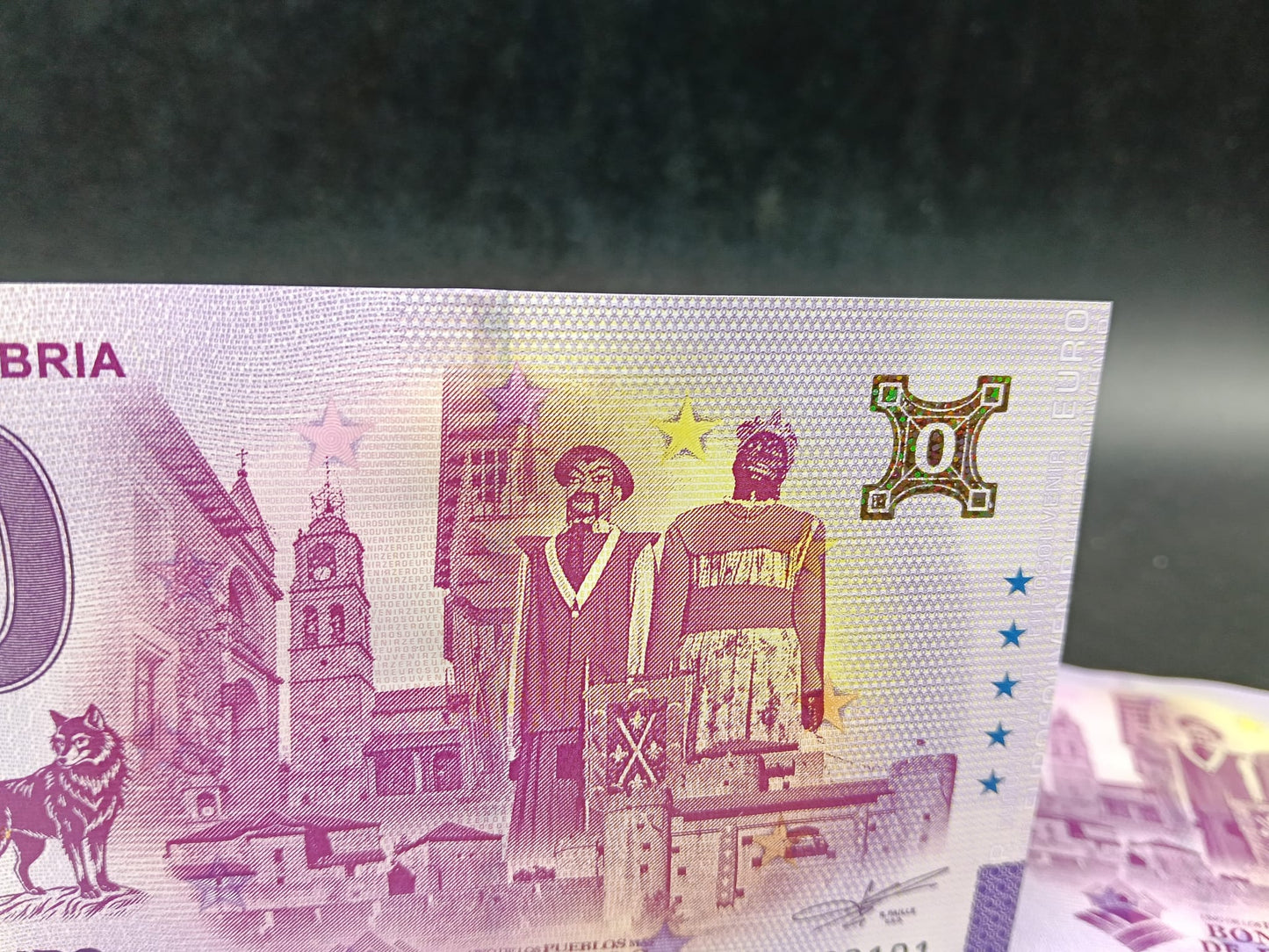 Billete Euro Souvenir - PUEBLA DE SANABRIA 2026 gold