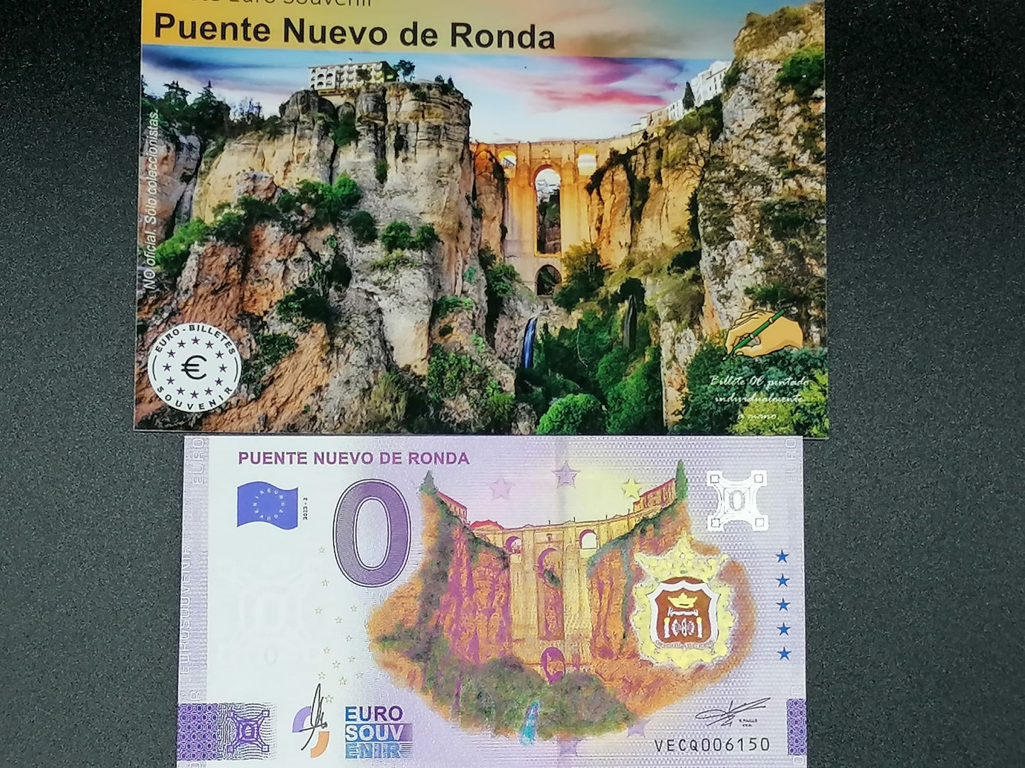 Edición 2023- PUENTE NUEVO DE RONDA PINTADO A MANO