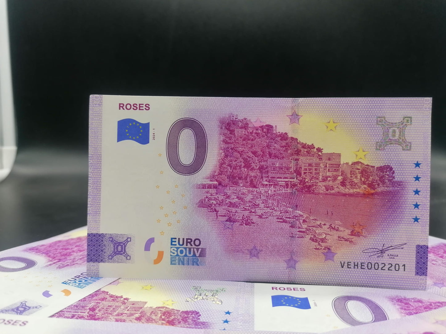 Billete Euro Souvenir ROSES 2024