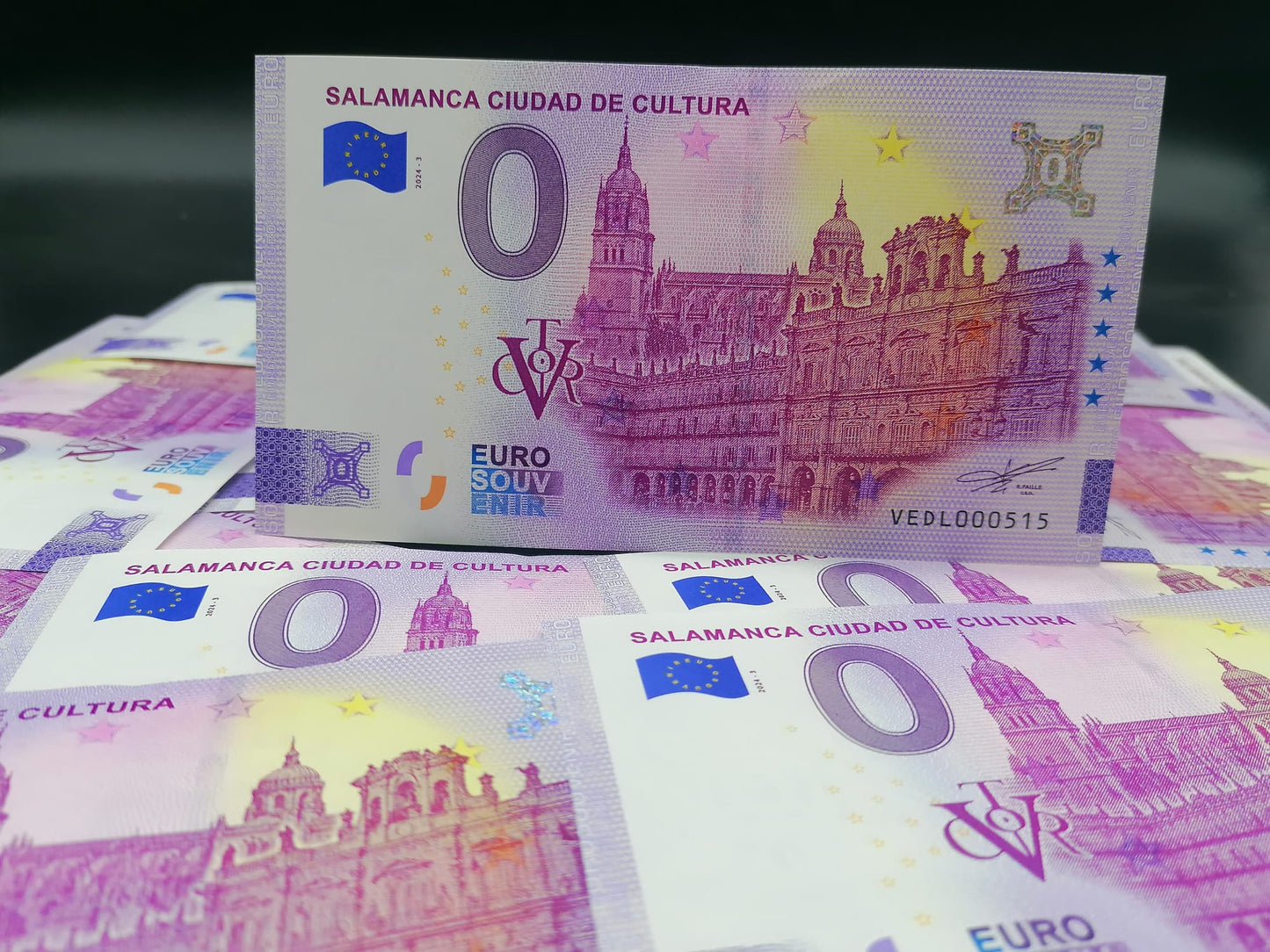 Billete Euro Souvenir - SALAMANCA CIUDAD DE CULTURA 2024