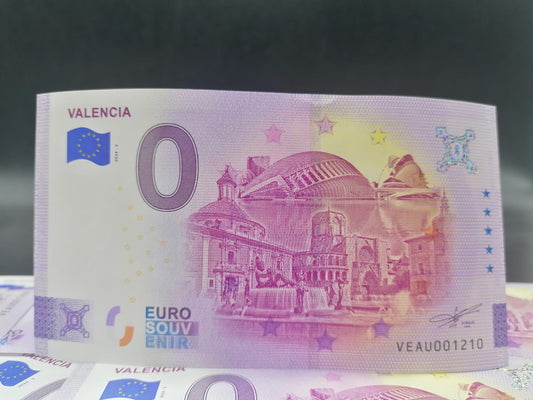 Billete Euro Souvenir  VALENCIA 2024