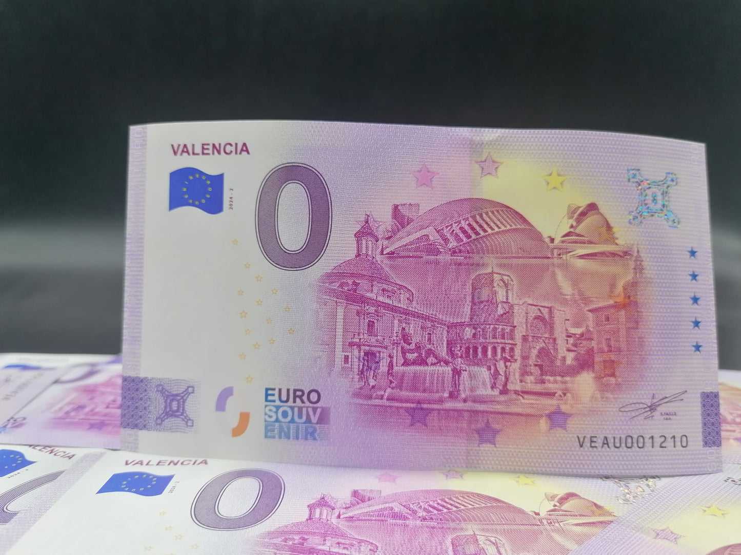 Billete Euro Souvenir  VALENCIA 2024