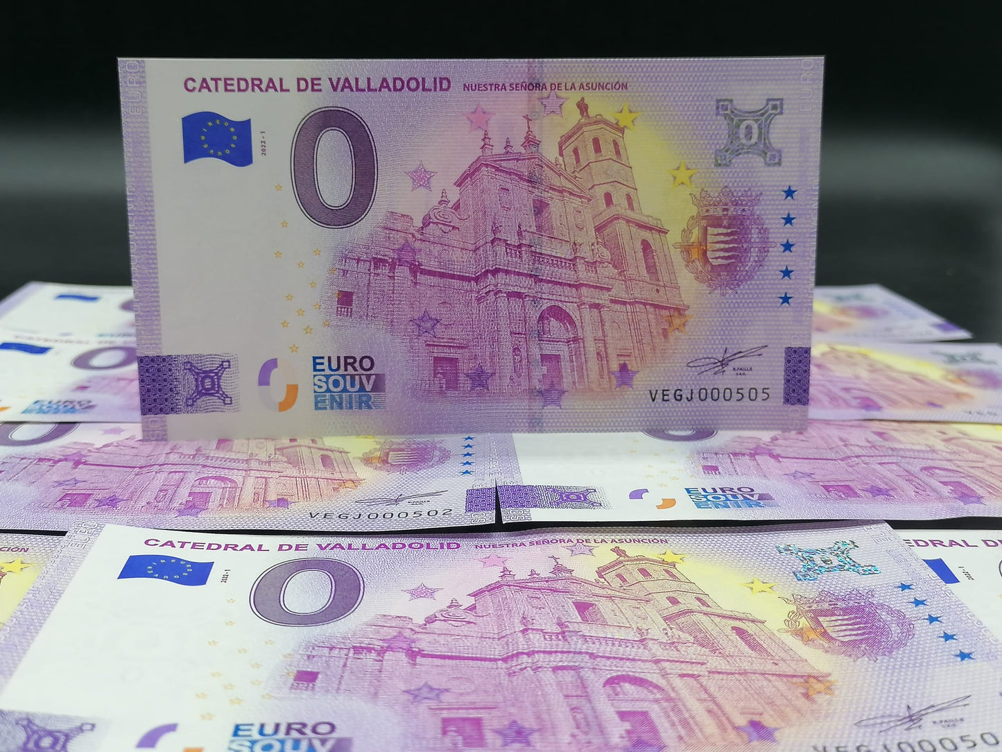 Billete Euro Souvenir - CATEDRAL DE VALLADOLID ANNIVERSARY 2022