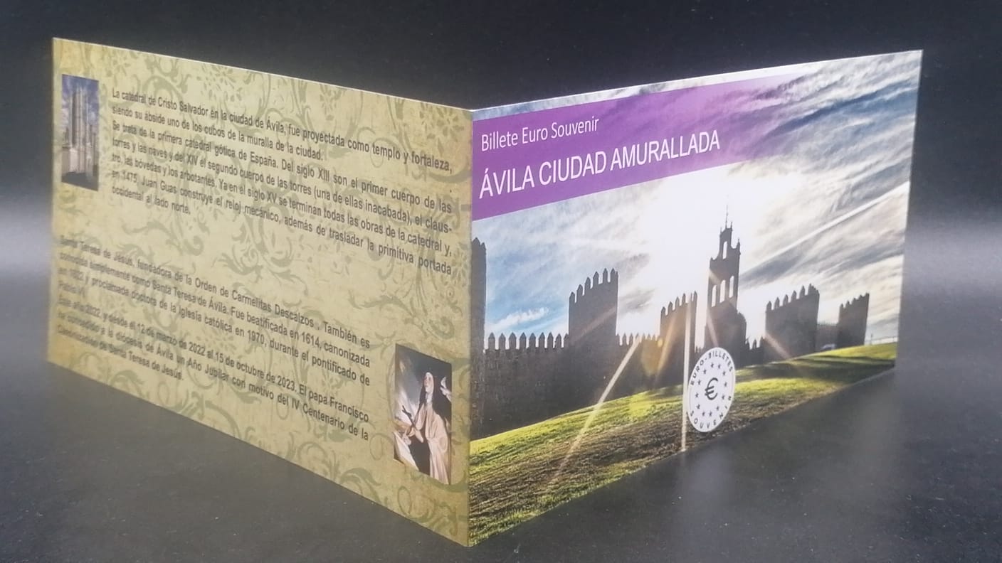 Edición 2022 - Pack Ávila Ciudad Amurallada (1x normal 1x aniversario 1x pintado a mano 1x sellado) color