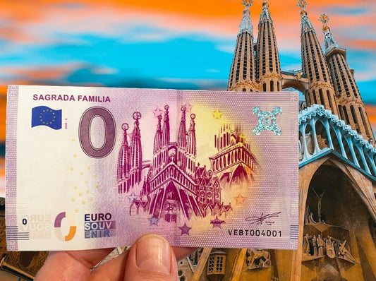 Bilhete Eurosouvenir Sagrada Família