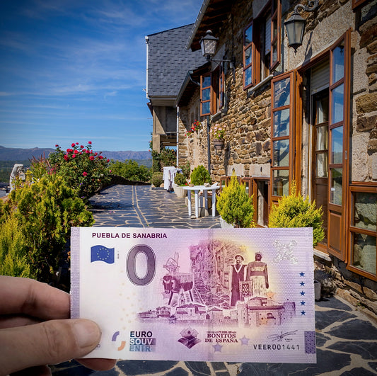 Billete Euro Souvenir - PUEBLA DE SANABRIA 2020.1