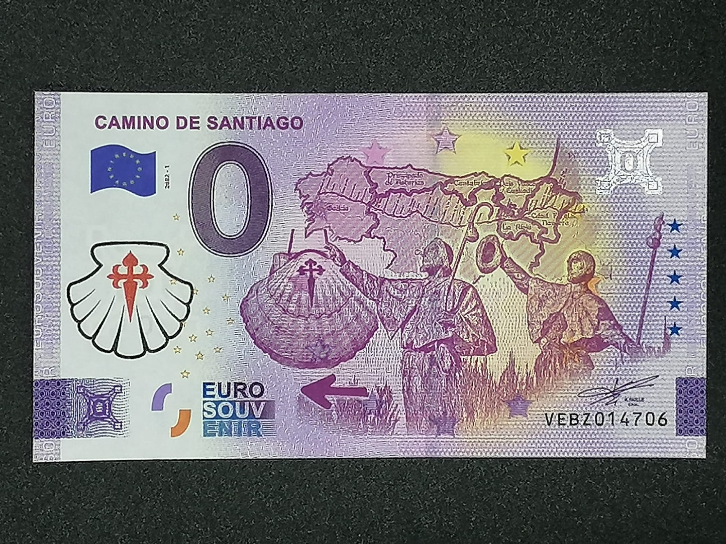 Edición 2022 - Camino de Santiago sellado concha.