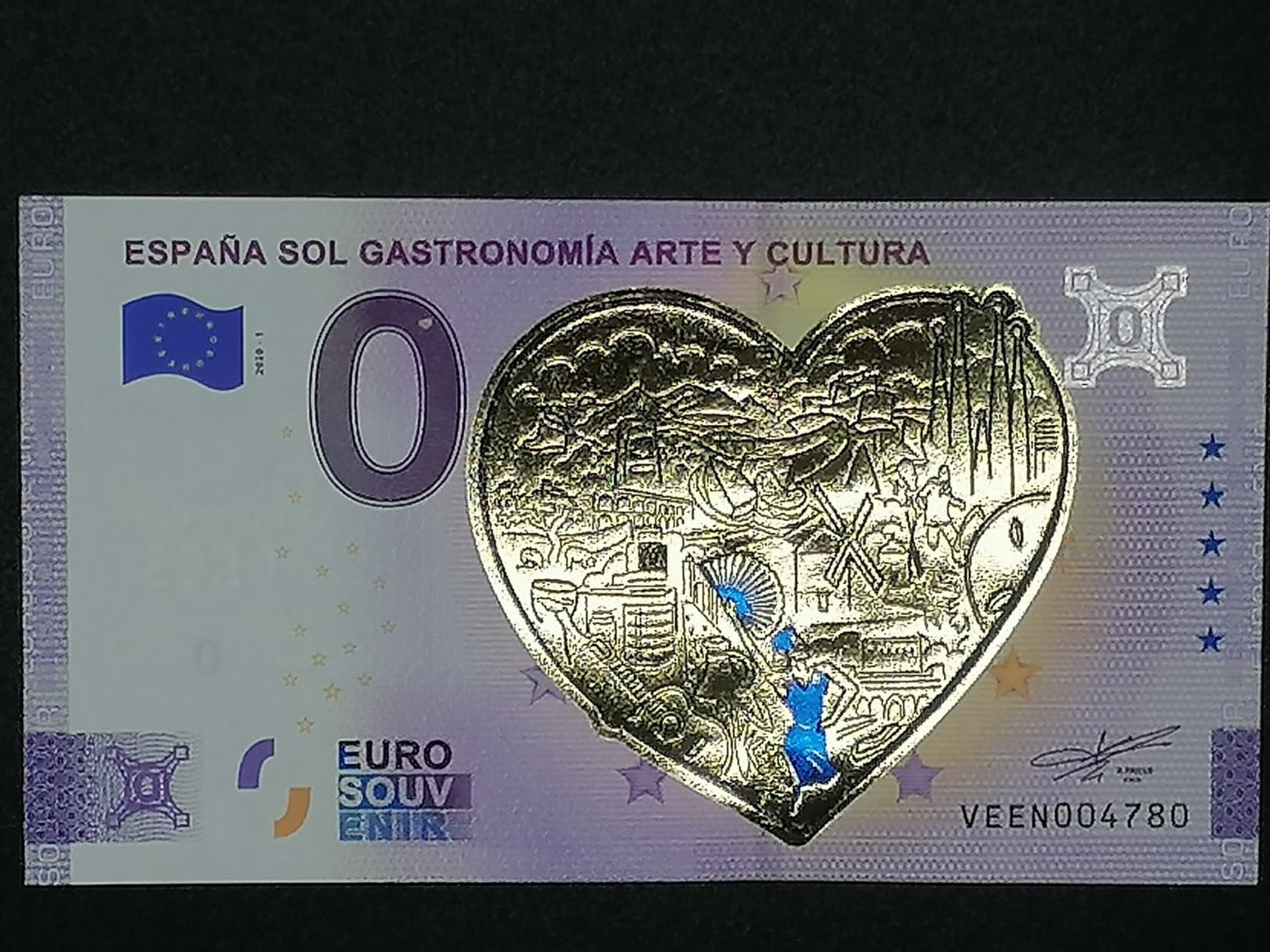 Edición Collectors 2021 España Sol Gastronomía Arte y Cultura version GOLD normal BLACK