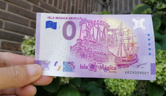 Billete Euro Souvenir -  ISLA MÁGICA SEVILLA Anniversary 2019.1