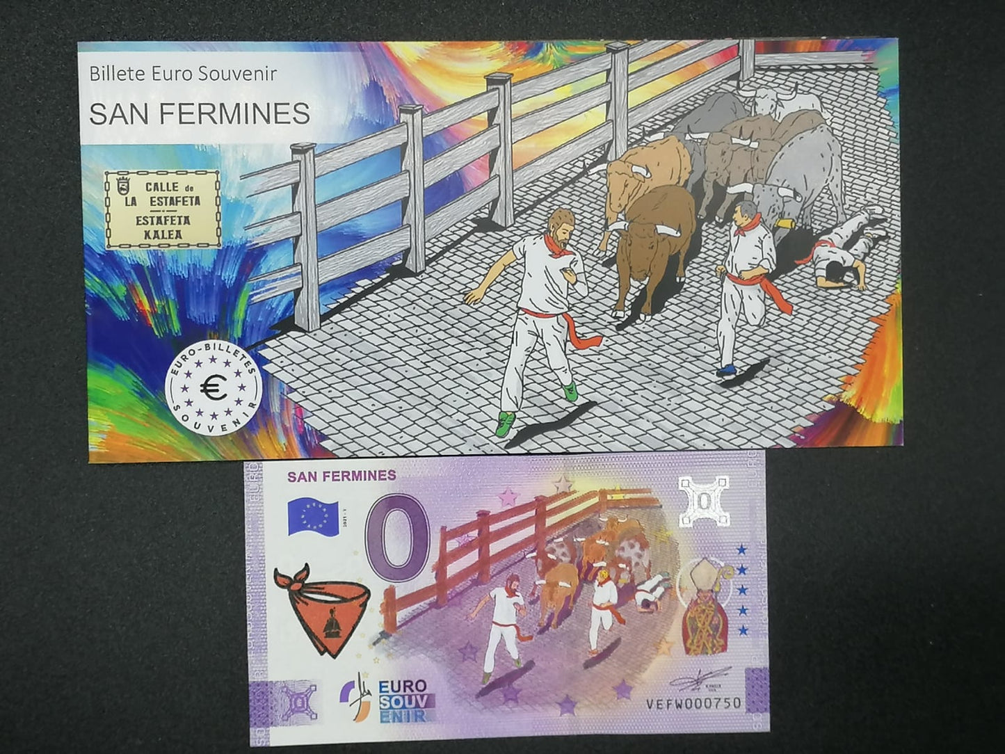 Edición 2021-1 San Fermines PINTADO A MANO