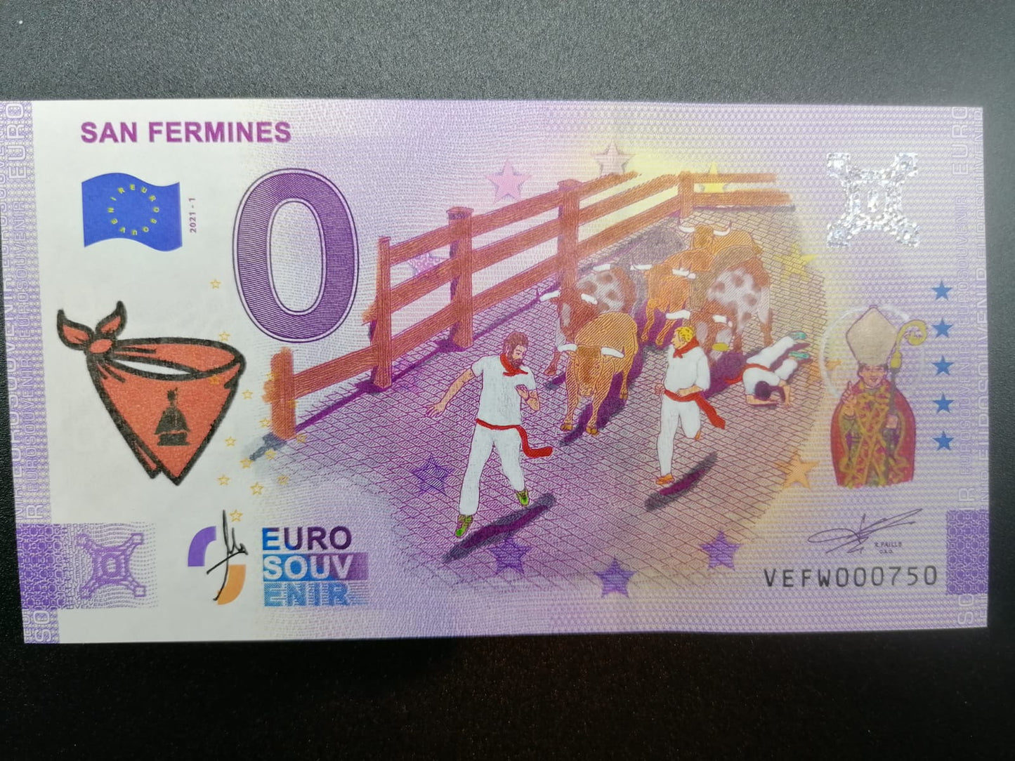 Edición 2021-1 San Fermines PINTADO A MANO